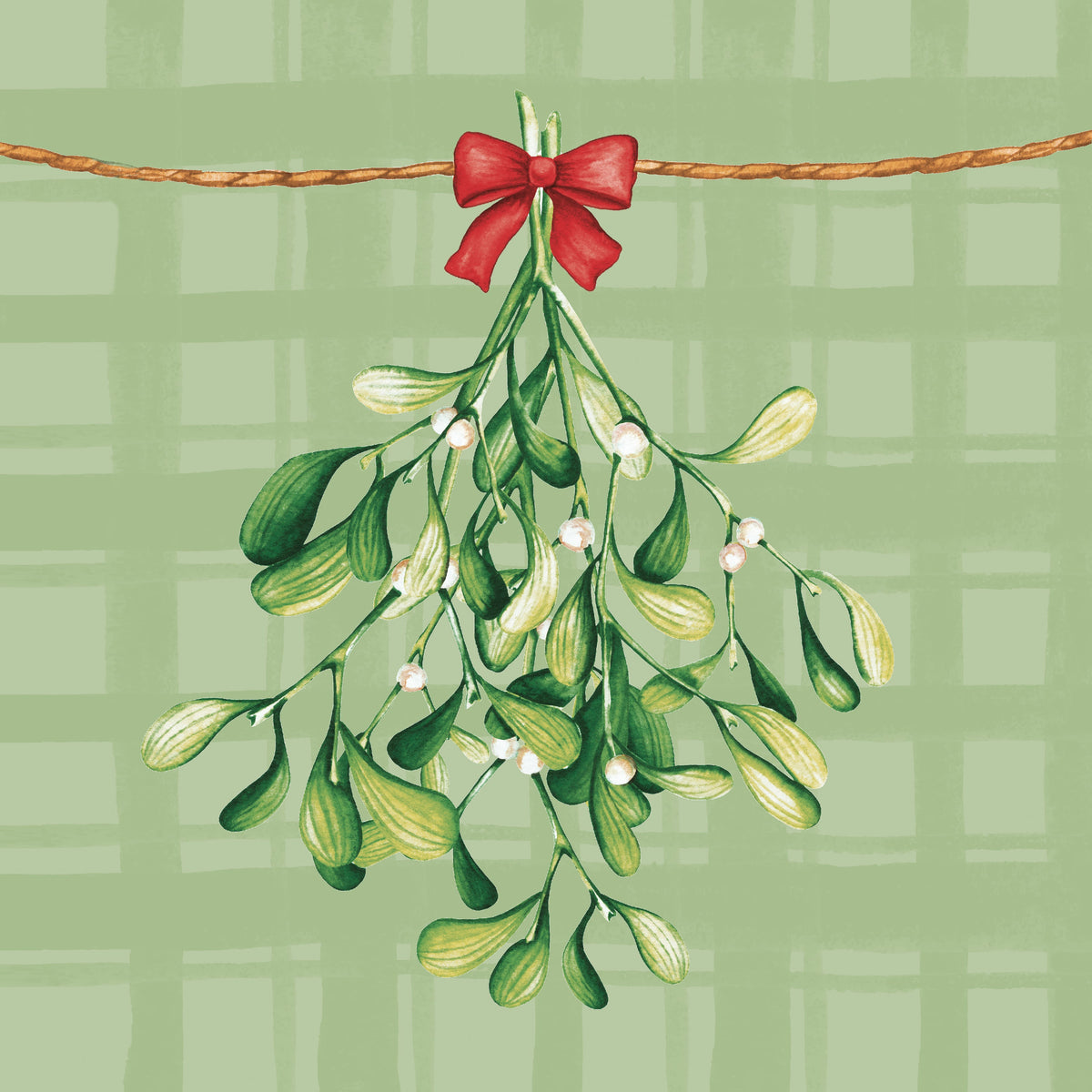 servetten mistletoe moments 3-laags tissue 33 x 33 cm