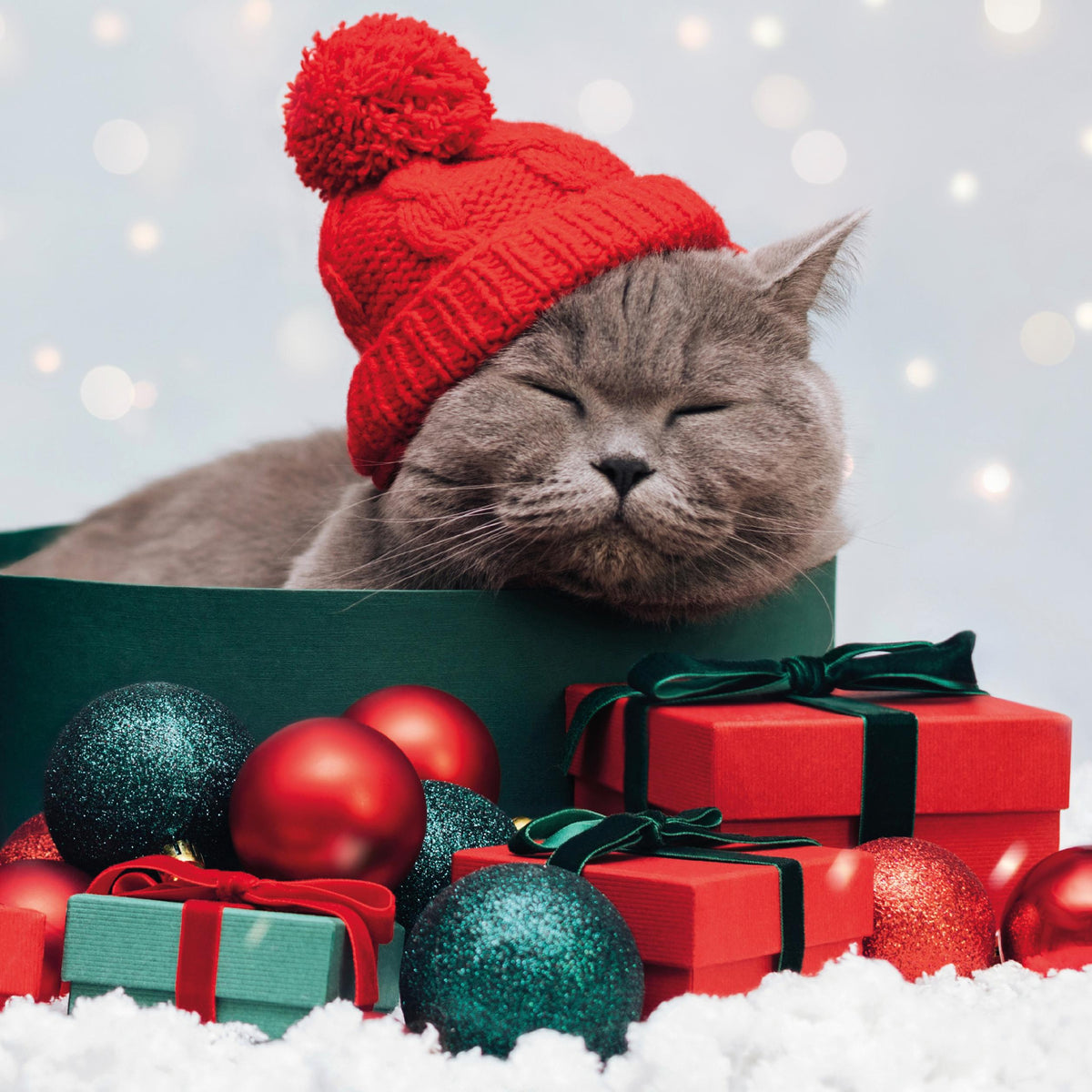 servetten purrfect gifts 3-laags tissue 33 x 33 cm