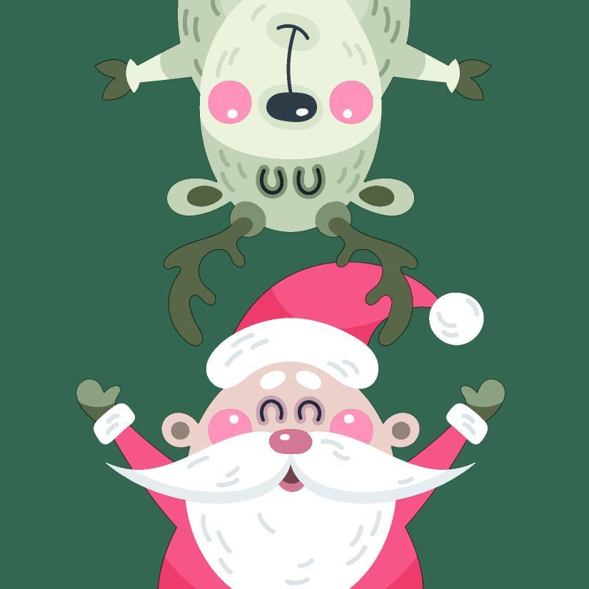 servetten santa & deer