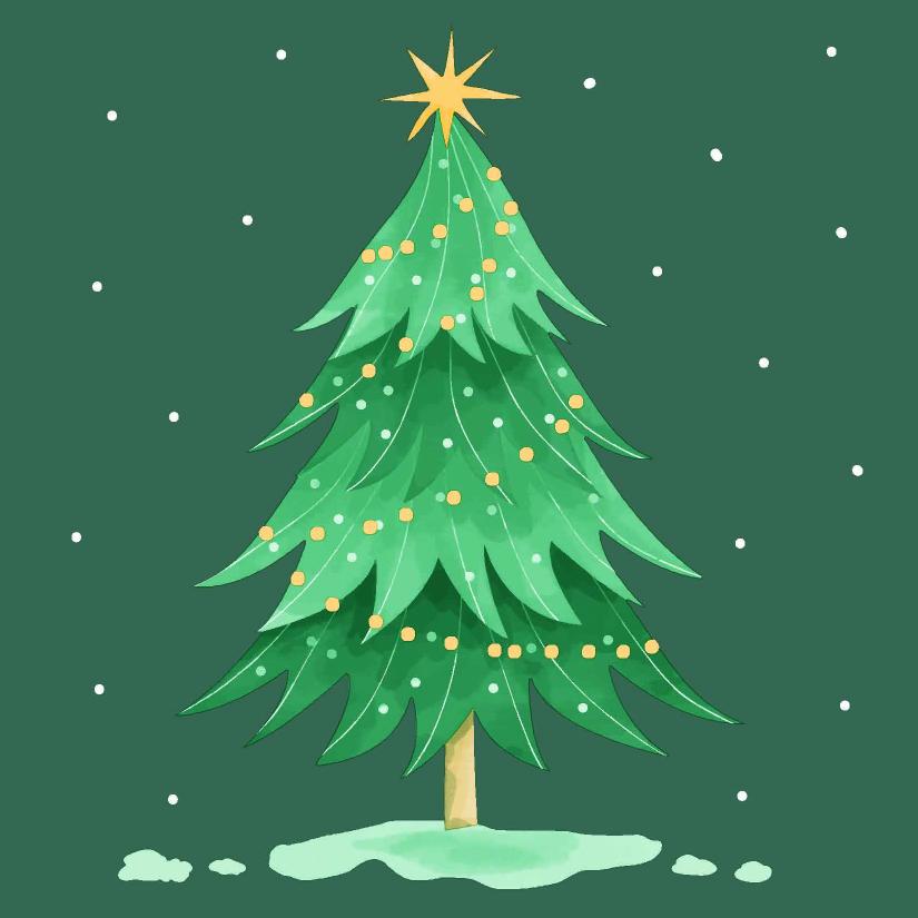 servetten xmas tree