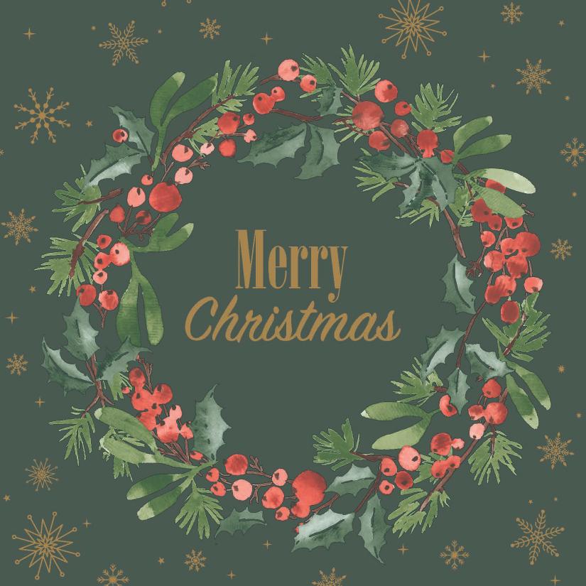 servetten xmas wreath
