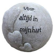 bol met tekst