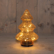 boom crackle amber glas oplaadbaar 20led classic 13x21cm inclusief usb kabel
