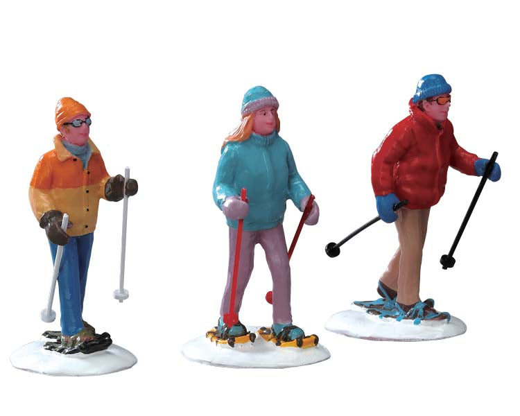snowshoe walkers, set of 3