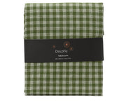 tafelkleed katoen rectangular n/a with check with lurex yarn rosemarijn l.240cm x w.140cm x h.0.1cm