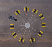 3xaaa trafo 4,5v voor 10x 3xaaa 1,5m/4m aanloopsnoer/ip20