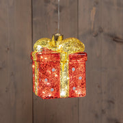 pakje glas led op batterij 10.5x13.3cm