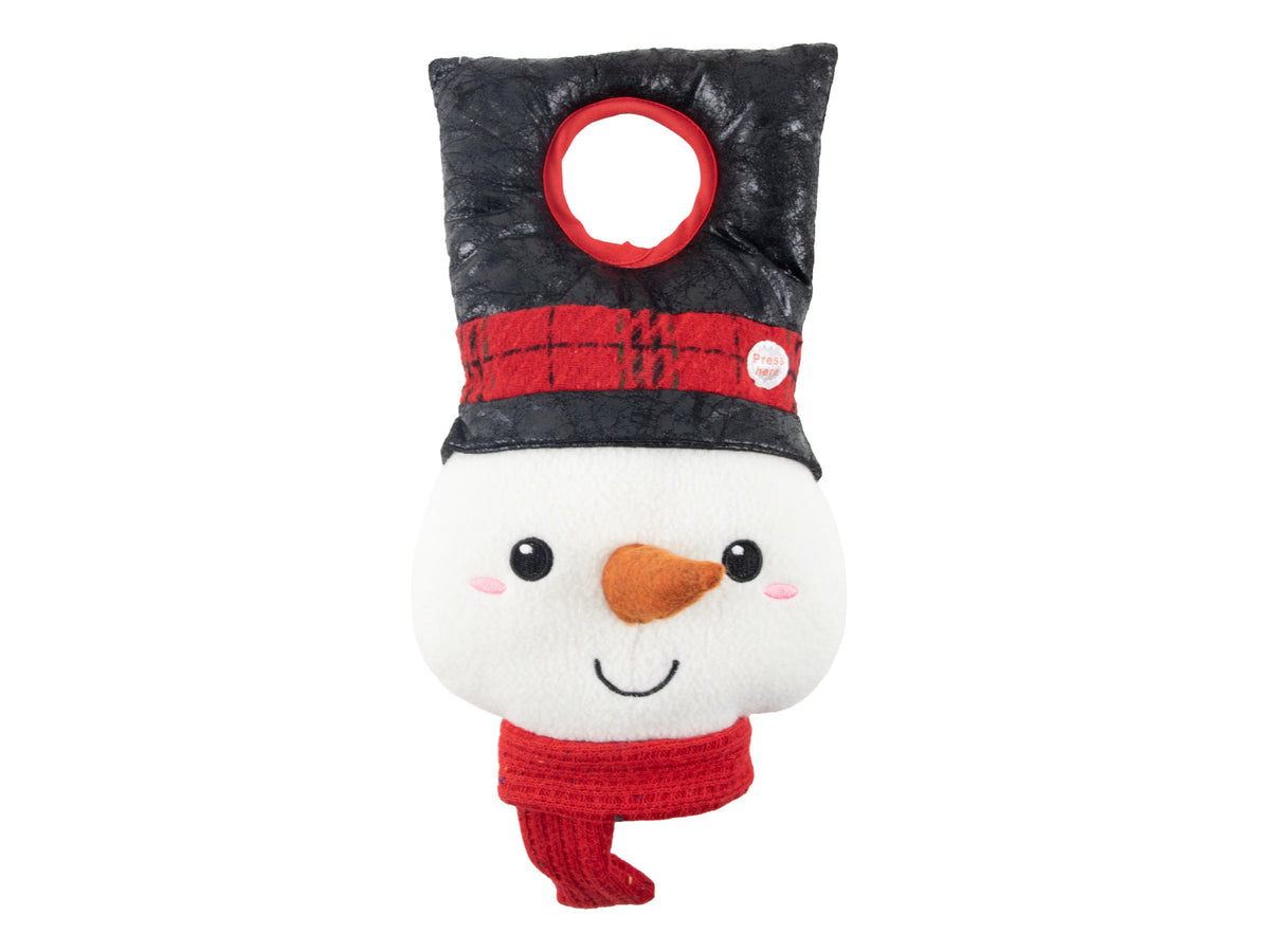 deurhanger sneeuwpop animatie 38cm