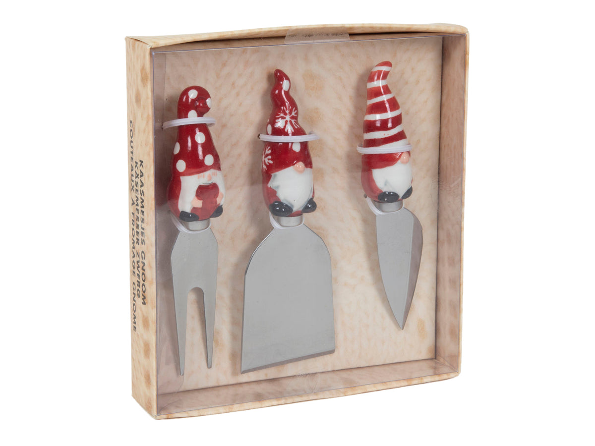 kaasmesjes gnoom rood wit s/3