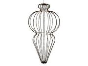 hangdeco lantaarn 320goldled 75cm flash timer  5m ip44 39x75cm 10%flash