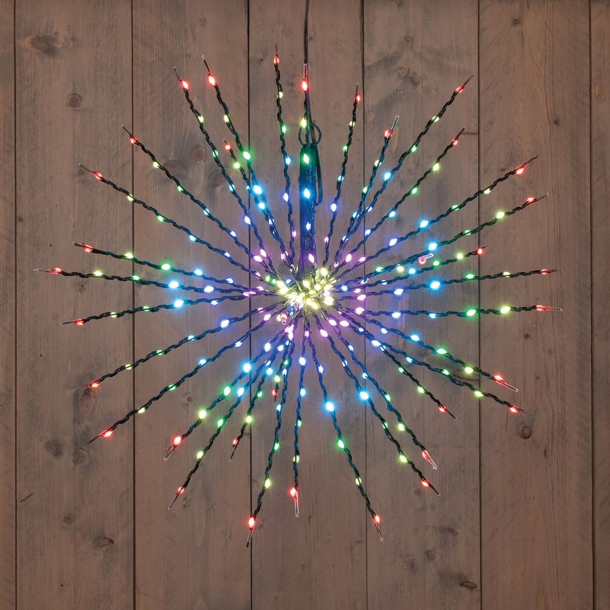 firework 252led rgb l60cm  ip44 / afstandsbediening /5m aanloopsnoer