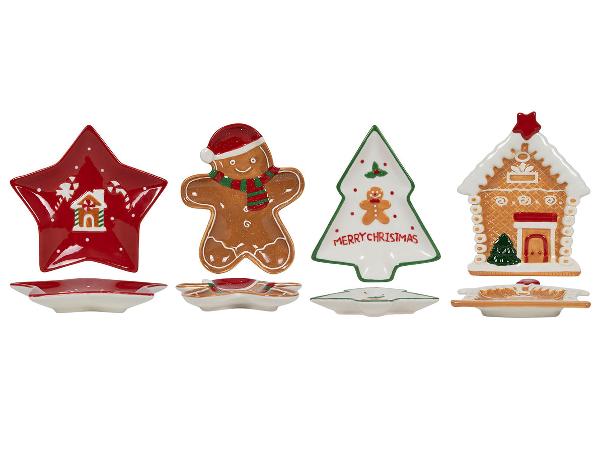 kerstbord ster/boom/huis/ginger dolomite 4-ass  ster ø18,5 boom/ginger/huis 16x19,5cm