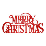 christmas sign metal 
117,4x0,6x59,1cm,red