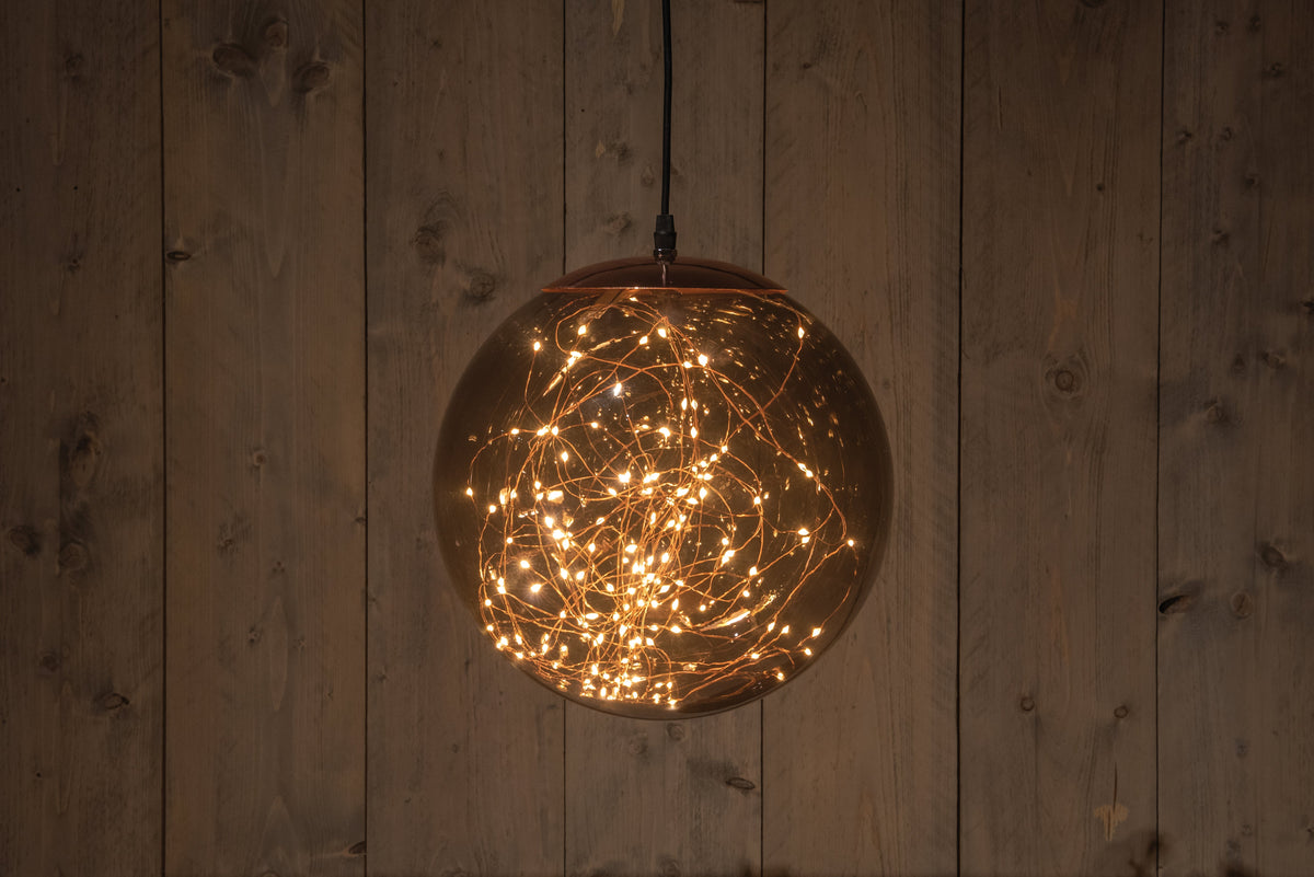 bal smokey 125led flash ip44 trafo met timer en dimmer 25cm classic warm