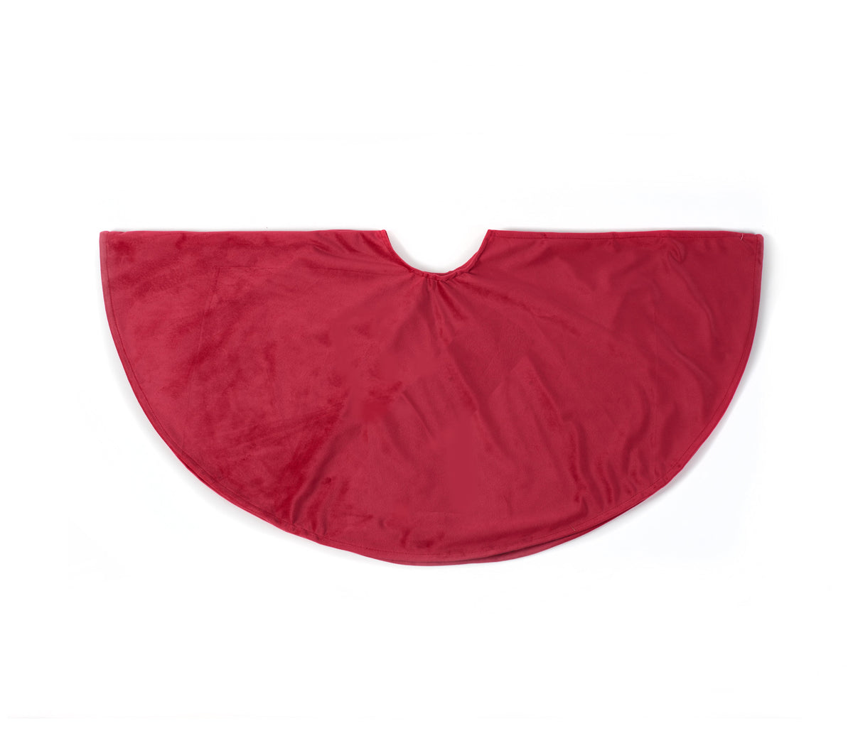 boomkleed fluweel d120cm rood