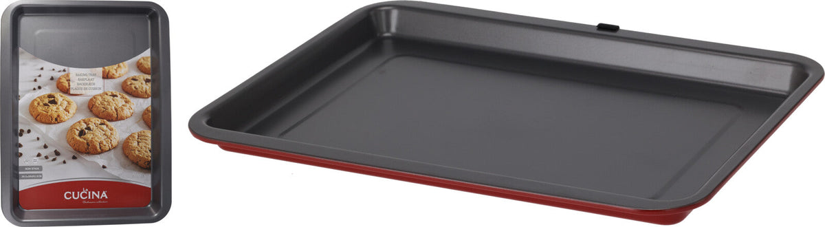 bakvorm staal 395x300x25mm duo tone kl