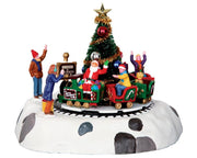 santa's kiddie train, b/o (4.5v)
