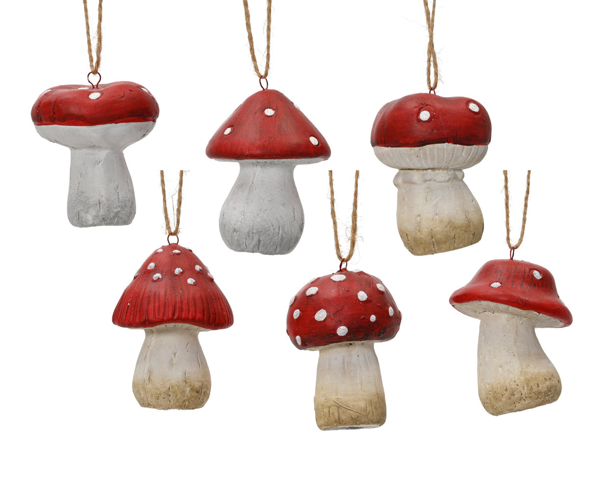 hanger terracotta 6ass rood/kleur(en) l.5.6cm x w.5.6cm x h.8.3cm