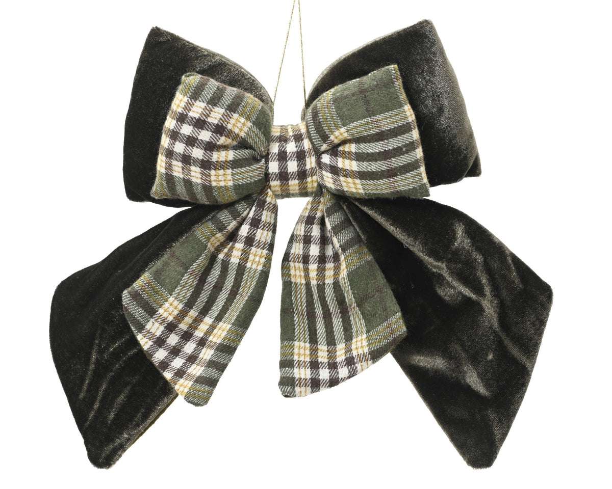 strik polyester fluweel rosemarijn l.4.5cm x w.18cm x h.23cm