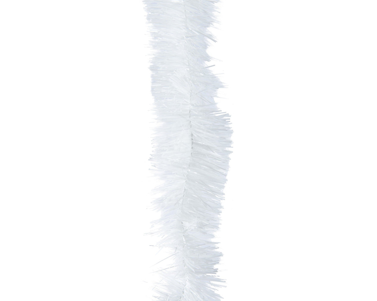 lametta guirlande pet shiny winterwit d.7cm x h.270cm