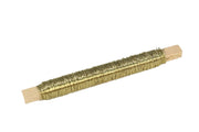 hobby floral wire 50g gold
