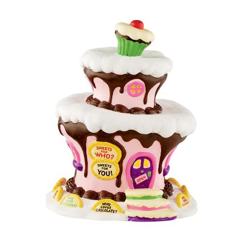 whoville sweet shop - the grinch village by d56