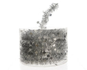 lametta guirlande pet shiny stars zilver d.3cm x h.700cm