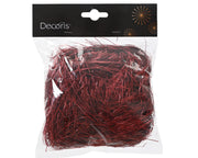 haar pvc punched tinsel kerstrood l.5cm x w.15cm x h.15cm