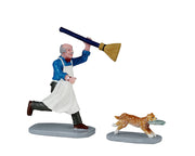 feline fish thief, set of 2