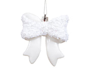strik polystyreen pearl glitter winterwit l.8.7cm x w.3.4cm x h.9.8cm