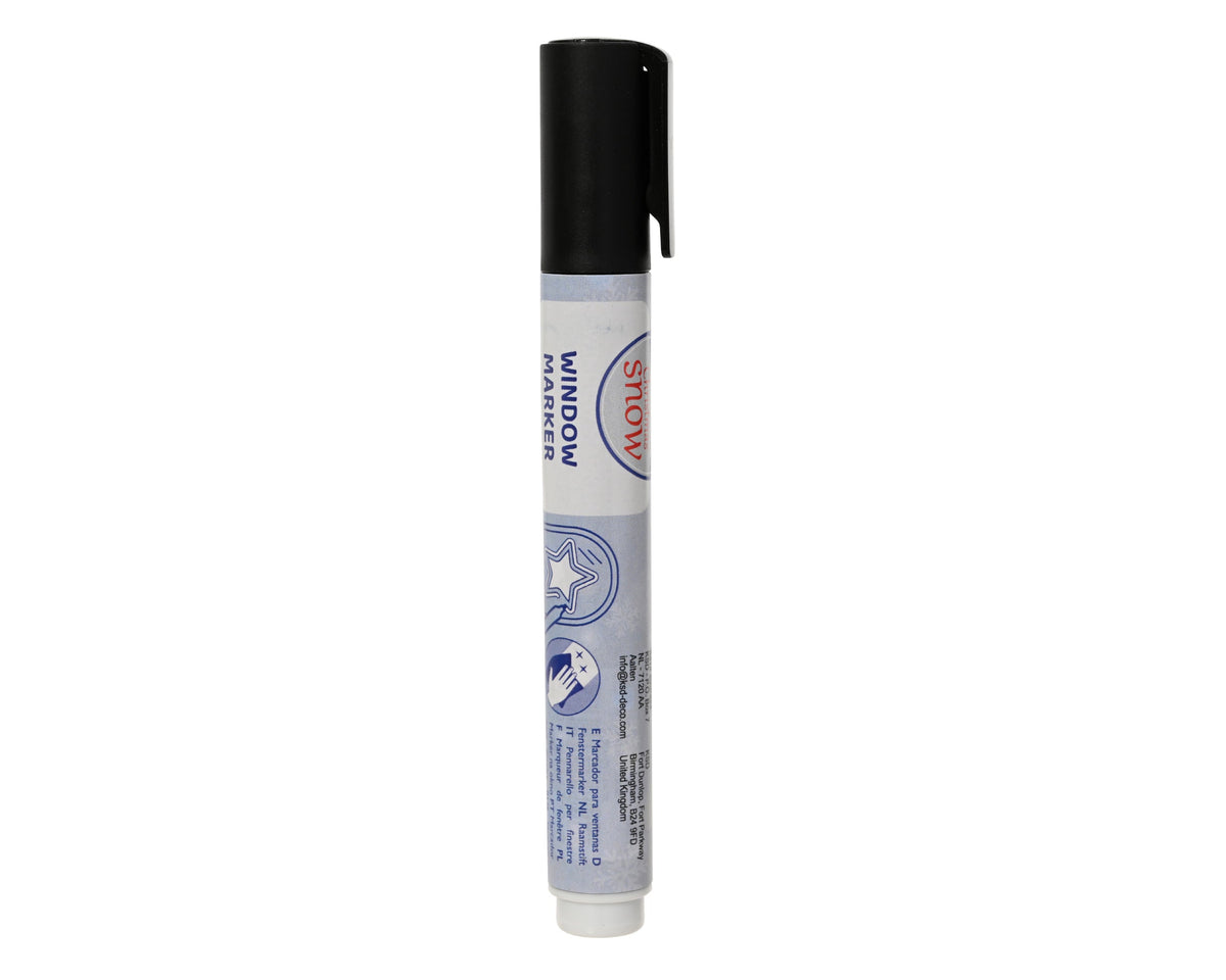 raamstift plastic zwart d.1.5cm x l.13.5cm