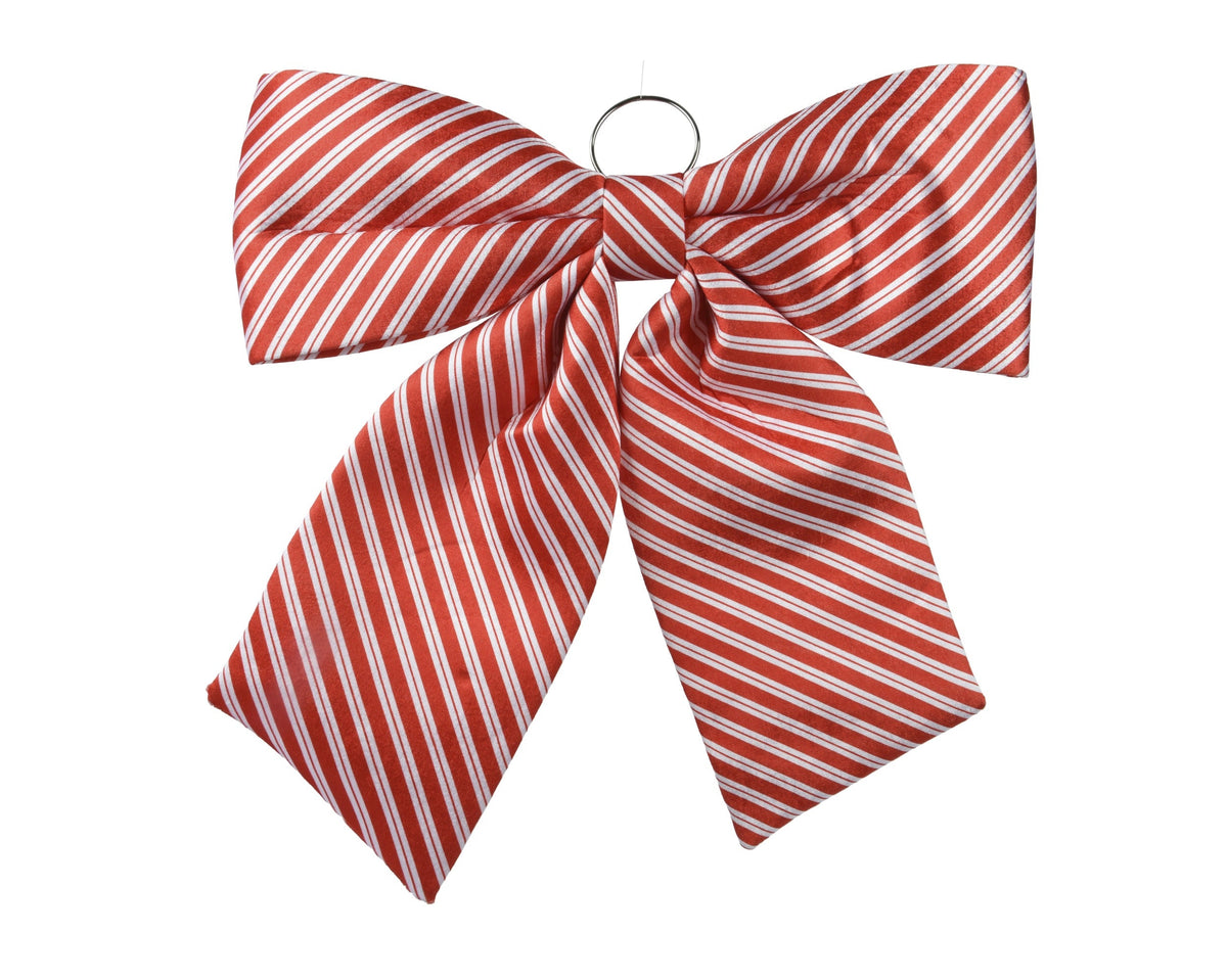 strik polyester rood/wit l.3cm x w.58cm x h.62cm