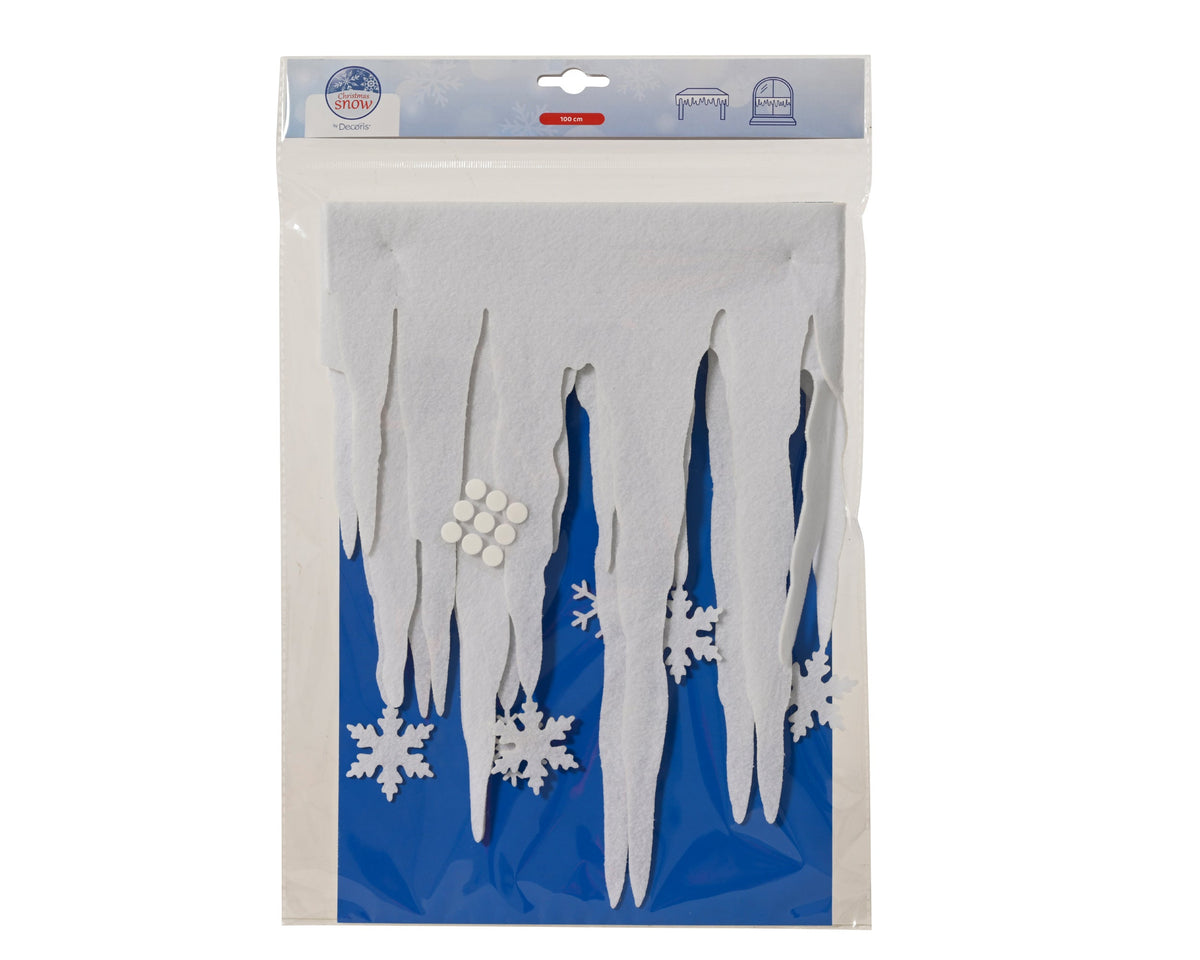 rand polyester wit l.100cm x w.34cm x h.0.4cm