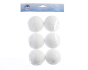 sneeuwbal foam snowballs wit l.8cm x w.8cm x h.8cm