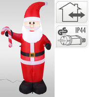 kerstman opblaasbaar 150cm