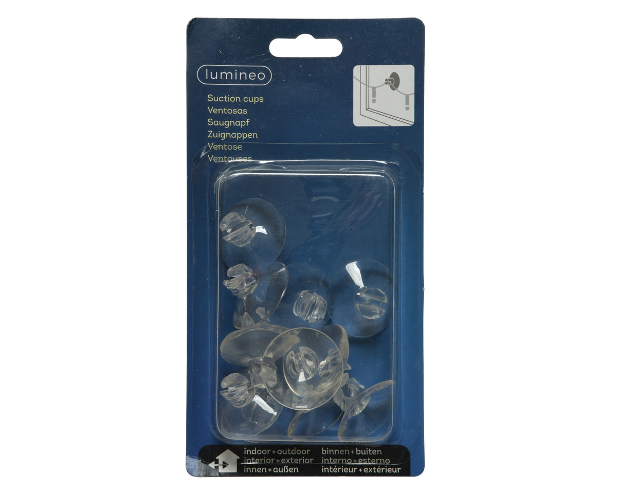 zuignap plastic buiten helder l.3.5cm x w.3.5cm x h.1.5cm