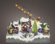 led scenery plastic steady binnen kleuren/multi l.32cm x w.17cm x h.27.5cm