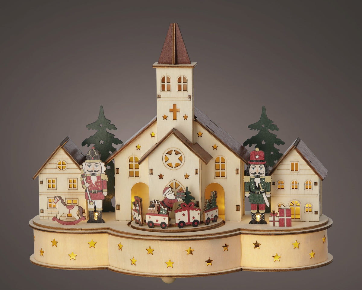 led scenery triplex steady binnen fsc 100% kleuren/warm wit l.14cm x w.30cm x h.24.5cm
