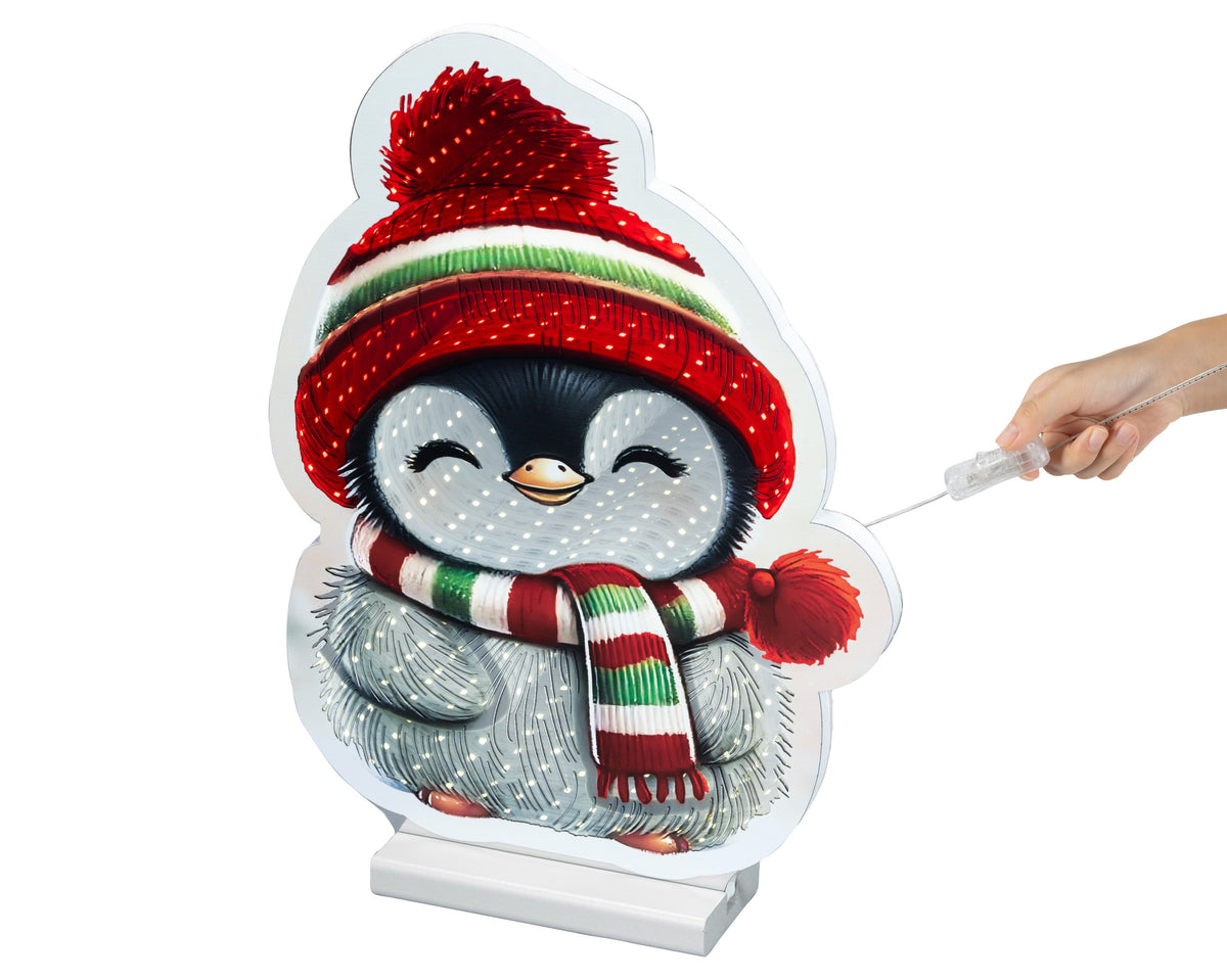 led infinity lights pet steady l.1.3cm w.27cm h.37cm