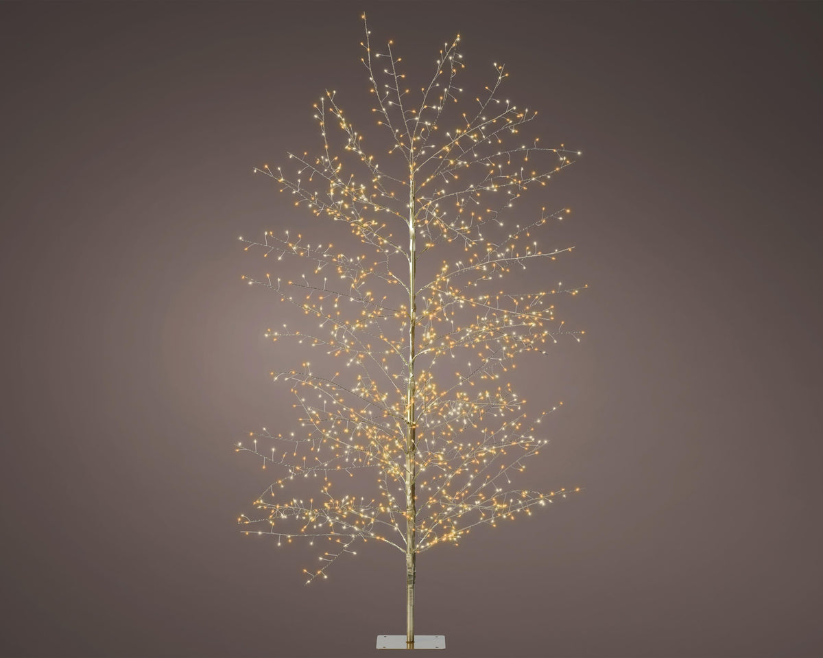 micro led boom ijzer steady buiten goud/warm wit/klassiek warm d.70cm h.150cm