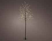 micro led boom pvc steady buiten zwart/warm wit d.60cm h.150cm