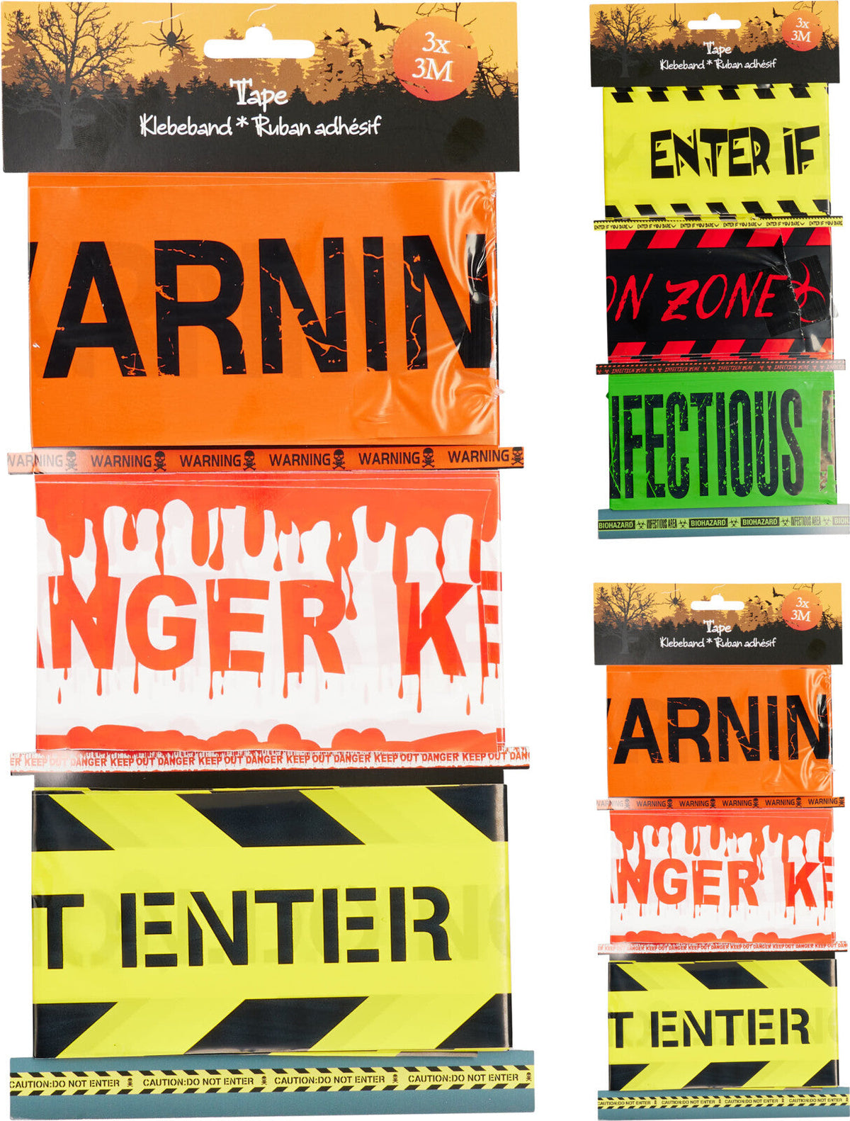 afzetlint 3 meter set van 3