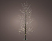 micro led boom pvc steady buiten zwart/warm wit d.70cm h.150cm