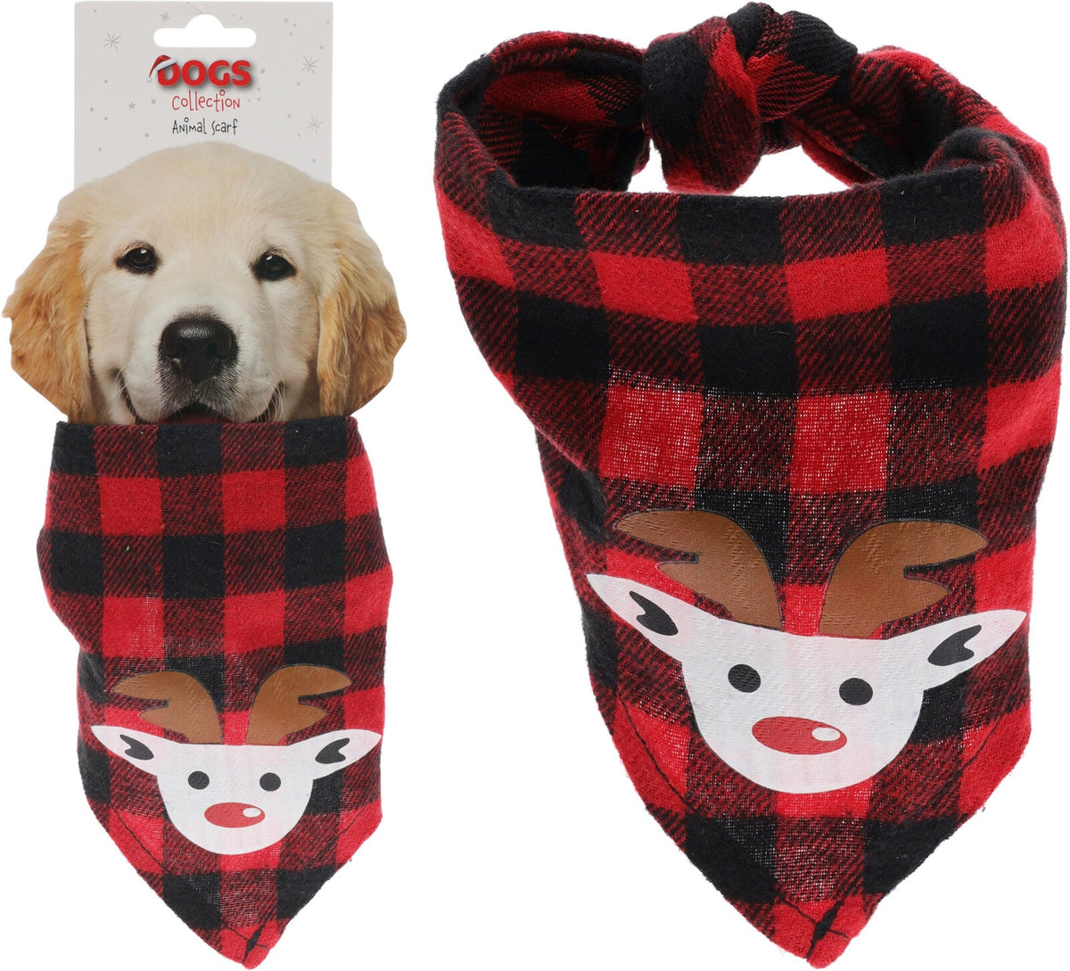 bandana kerst voor dieren 635x457mm