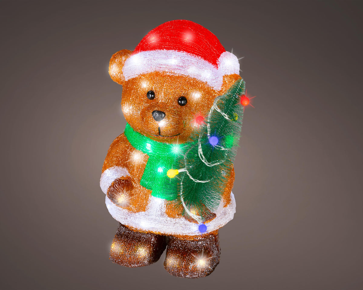 led beer acryl steady buiten l.21.5cm w.22cm h.38cm