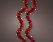 led slinger 8 functie twinkel effect buiten kerstrood l.895cm