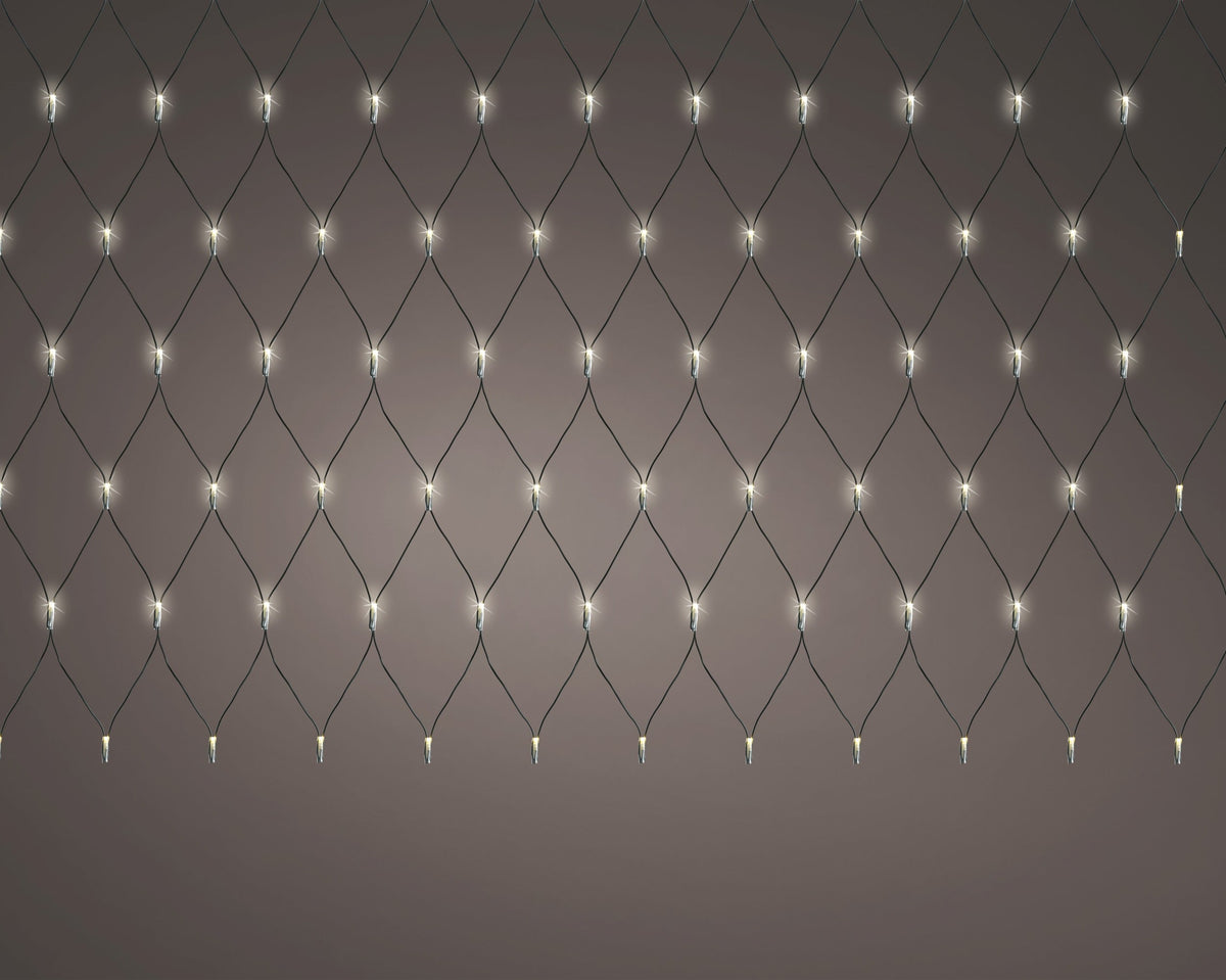 led net lights steady buiten zwart/warm wit 360 led w.480cm x h.100cm