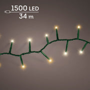 led compact lights steady buiten groen/warm wit/klassiek warm 1500 led l.3400cm