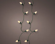 led vintage lights xl 8 functie twinkel effect buiten groen/soft gold 50 led d.2.5cm x l.980cm