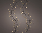 micro led compact lights 8 functie twinkel effect buiten zwart/klassiek warm 960 led l.1200cm